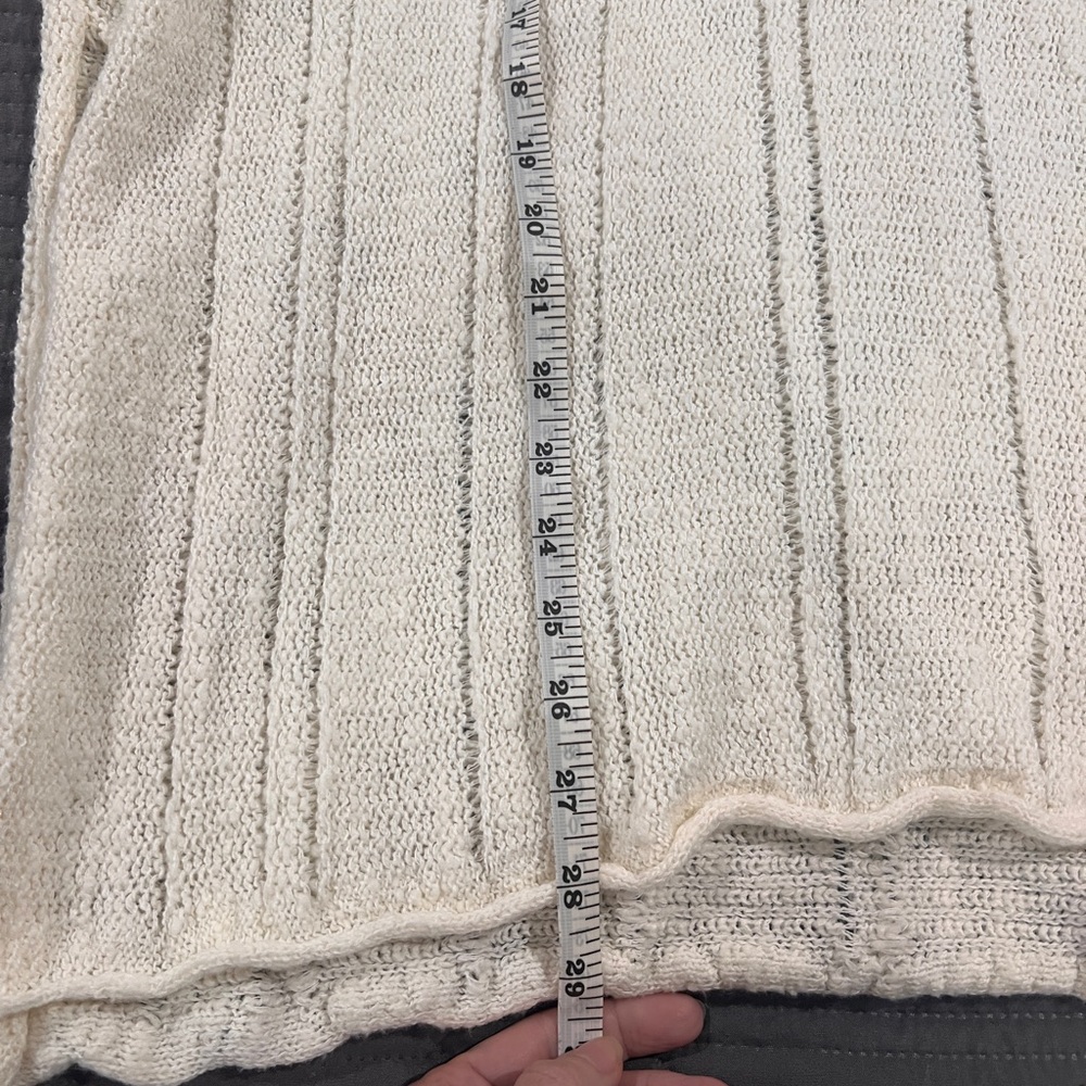 Altar'd State Cream V-Neck Sweater - Picture 7 of 9